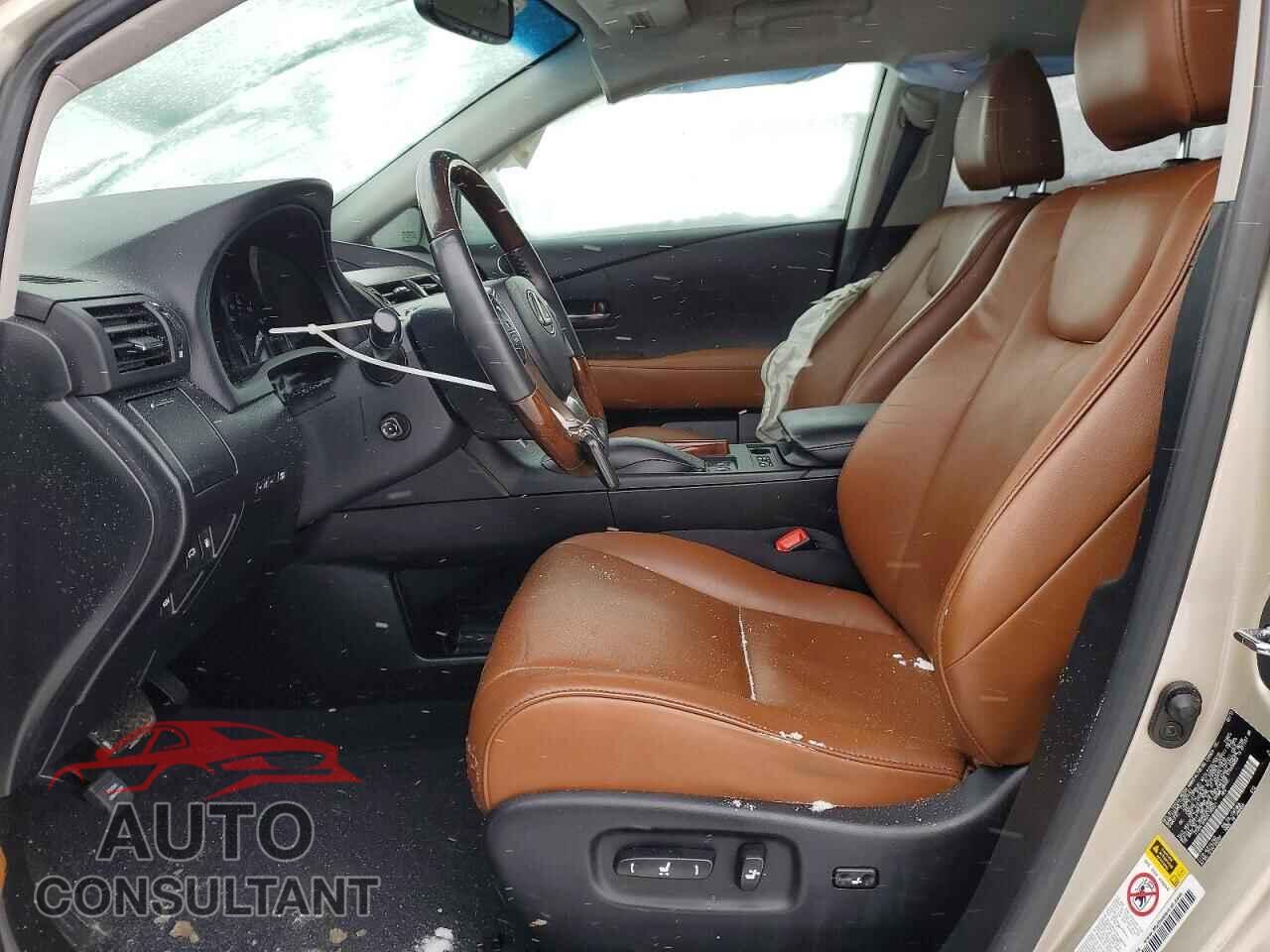 LEXUS RX350 2013 - 2T2BK1BA6DC195821