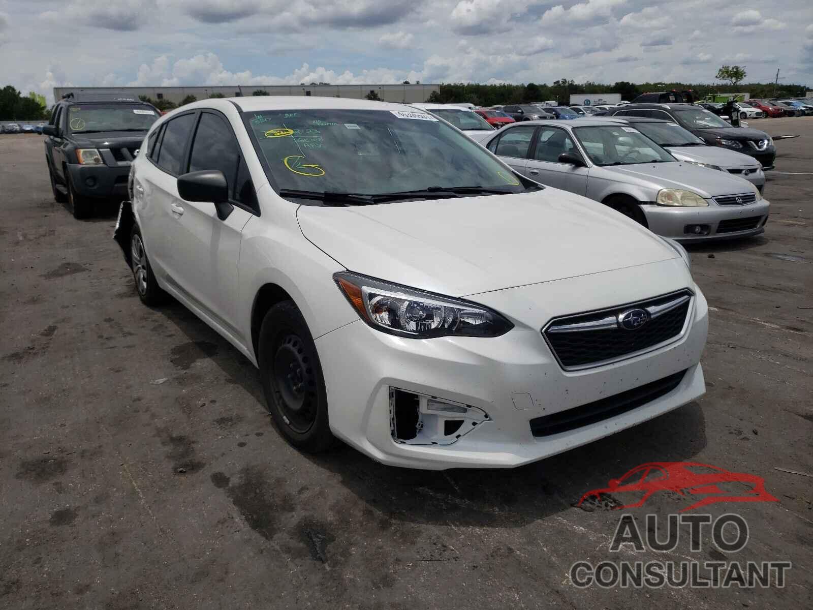 SUBARU IMPREZA 2018 - 4S3GTAA69J1745596