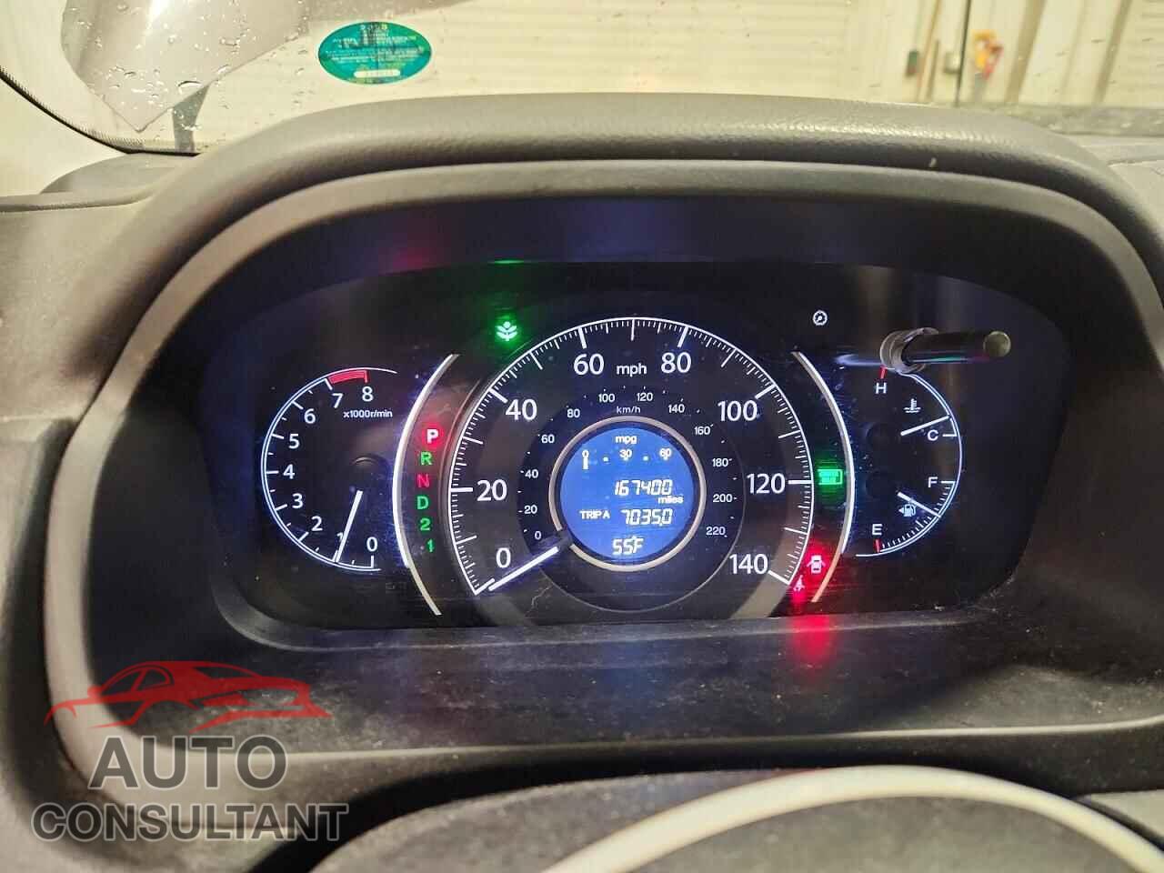 HONDA CRV 2013 - 5J6RM4H30DL084417
