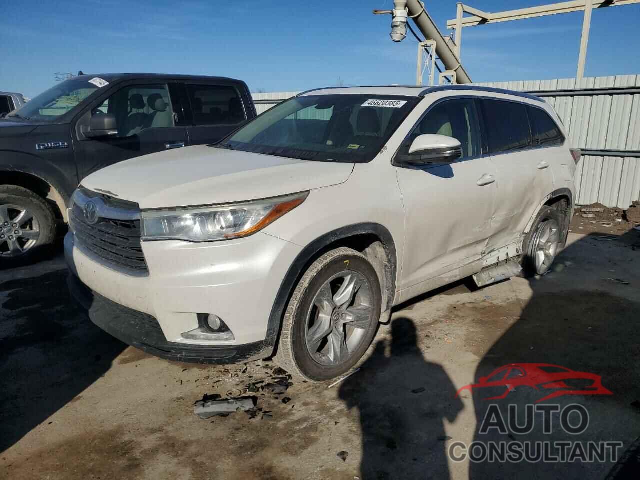TOYOTA HIGHLANDER 2015 - 5TDDKRFH9FS130300