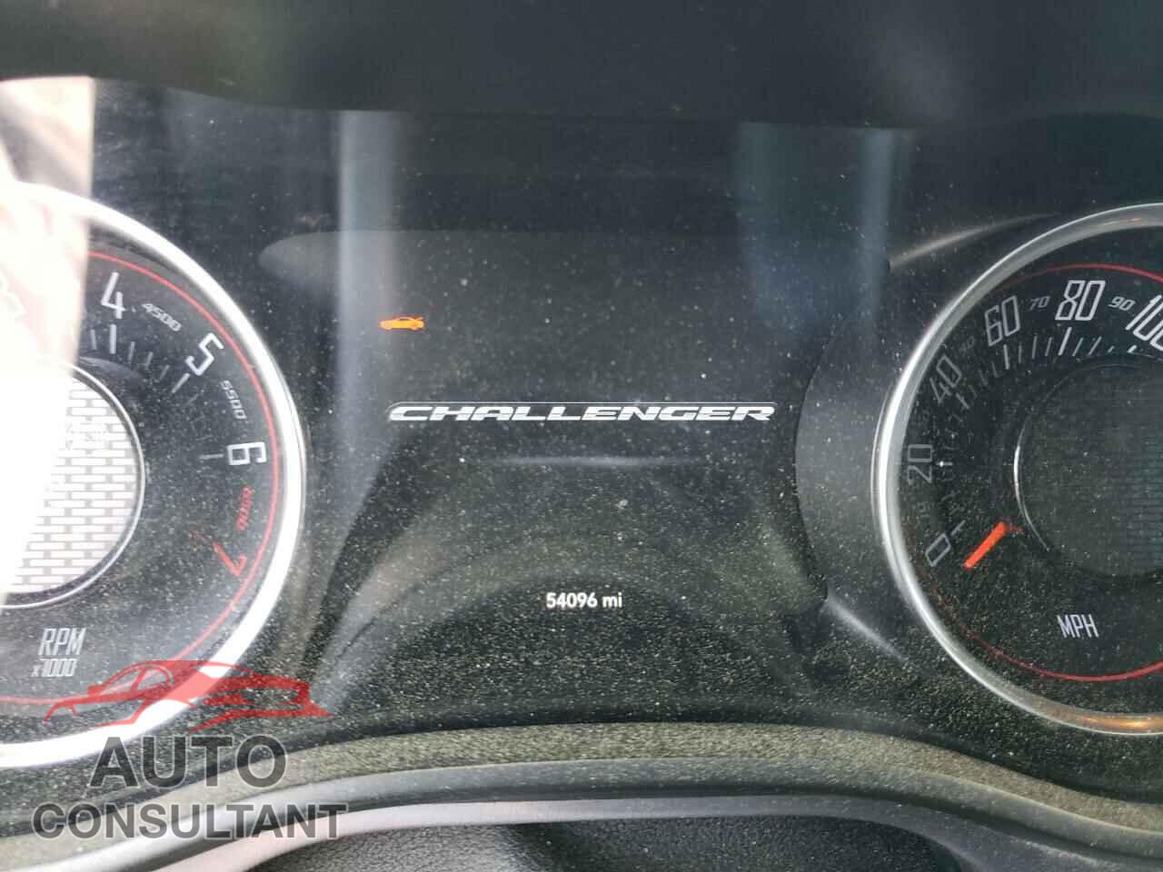DODGE CHALLENGER 2019 - 2C3CDZAG4KH560852