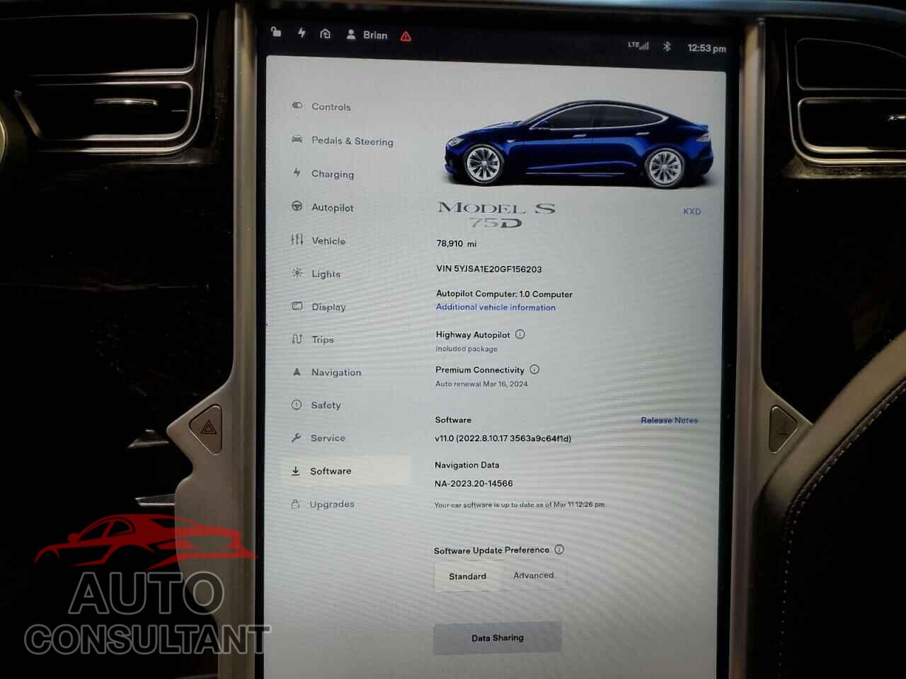 TESLA MODEL S 2016 - 5YJSA1E20GF156203