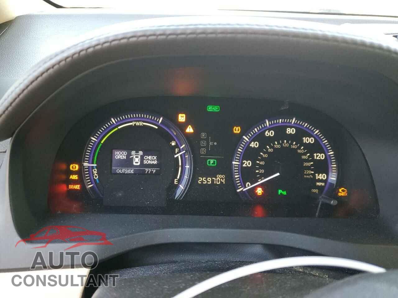 LEXUS HS 2010 - JTHBB1BA0A2034443