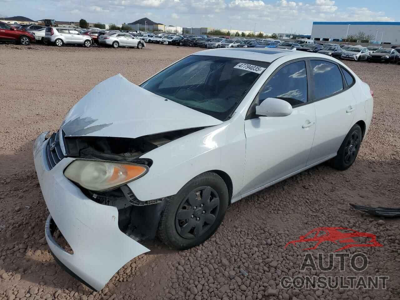 HYUNDAI ELANTRA 2009 - KMHDU46DX9U647613