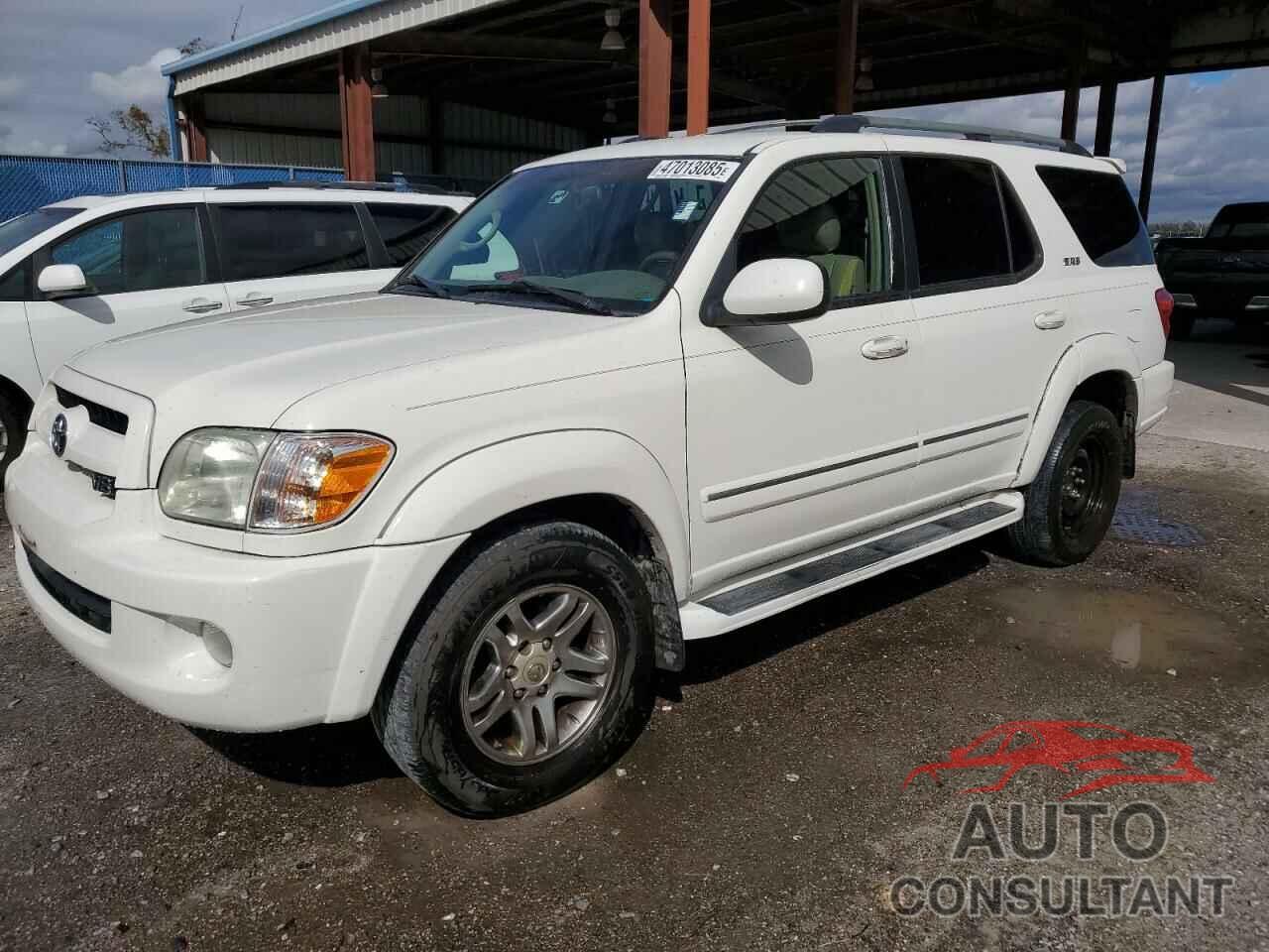TOYOTA SEQUOIA 2007 - 5TDZT34A87S288845