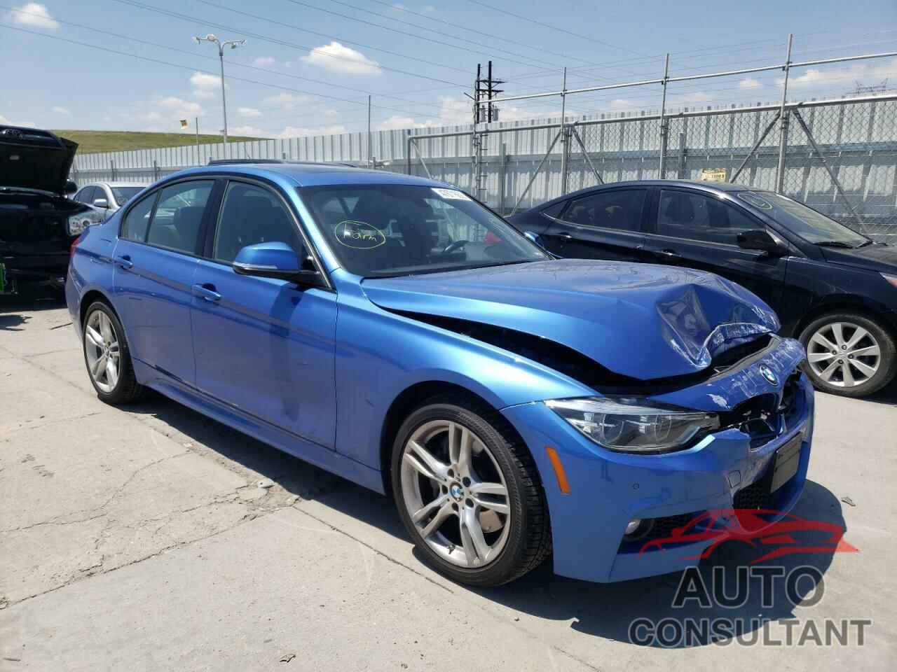 BMW 3 SERIES 2016 - WBA8E3G54GNU03612