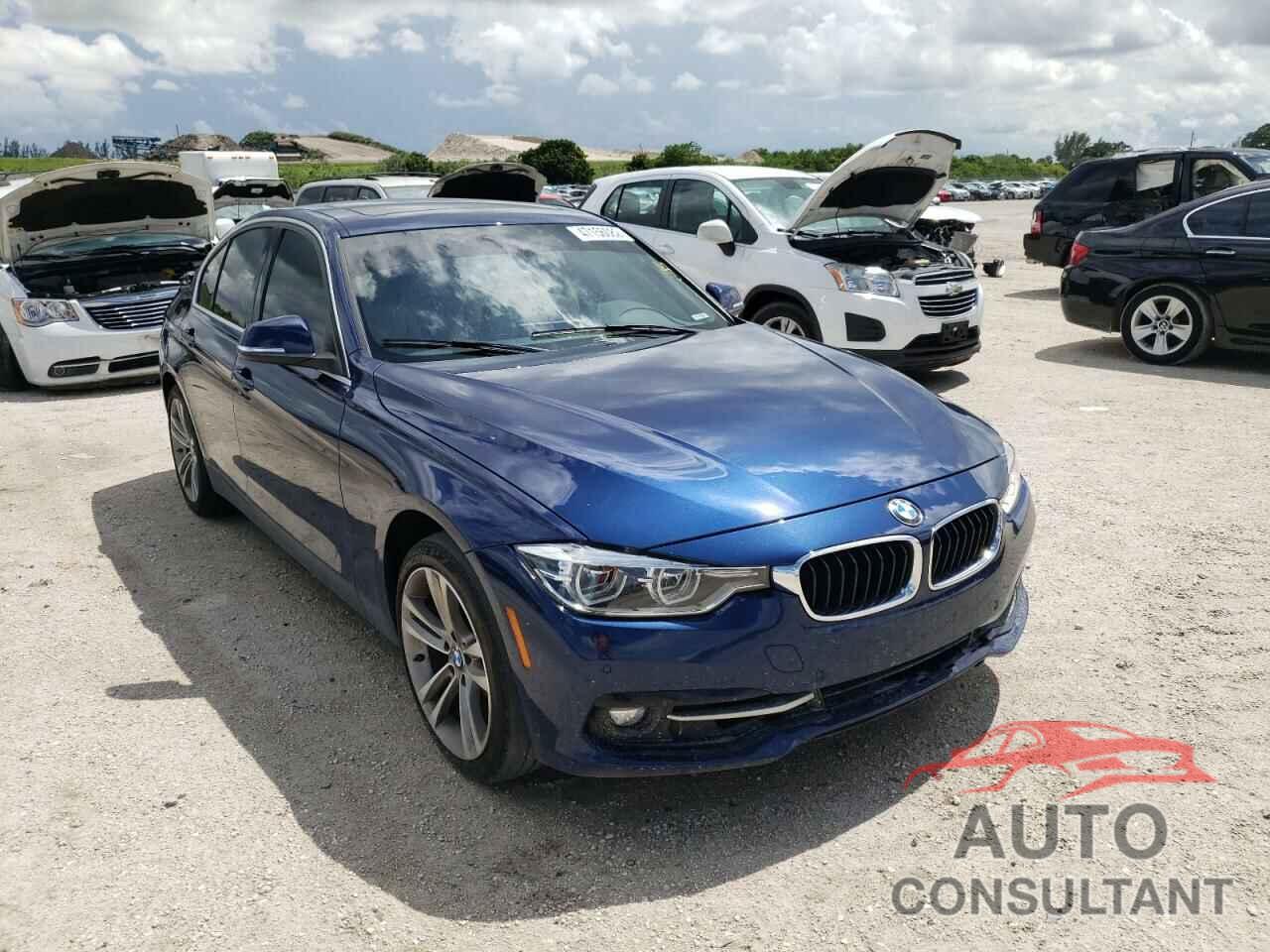 BMW 3 SERIES 2017 - WBA8B9C32HK885838