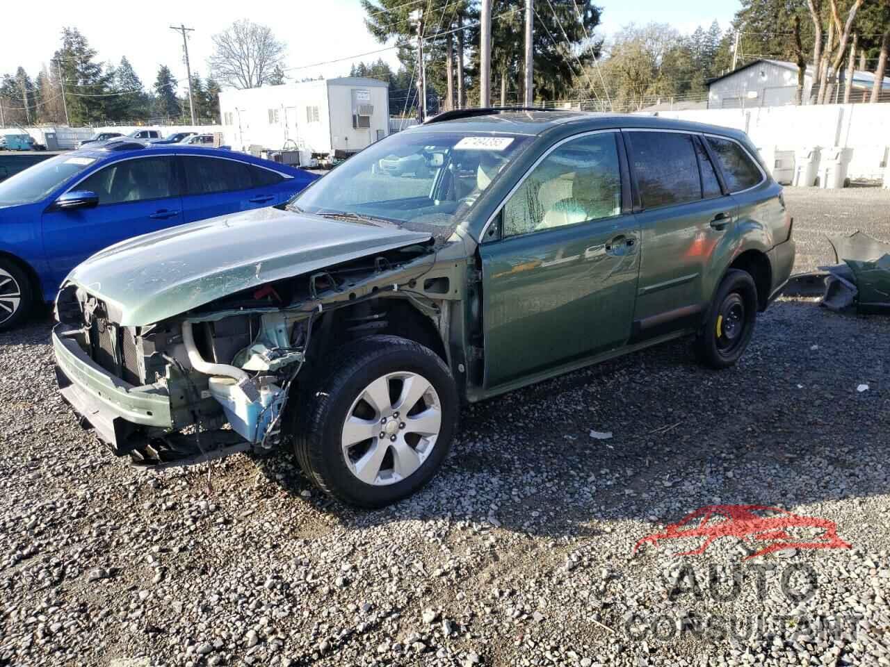 SUBARU OUTBACK 2011 - 4S4BRBKC3B3374553