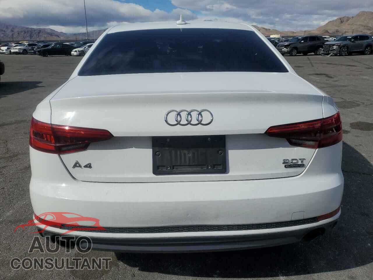AUDI A4 2017 - WAUDNAF43HN054570