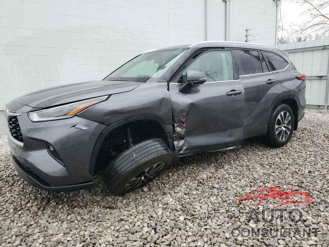 TOYOTA HIGHLANDER 2021 - 5TDGZRBH9MS550148