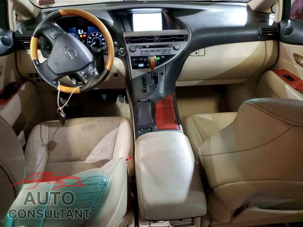 LEXUS RX350 2011 - 2T2BK1BA9BC091756