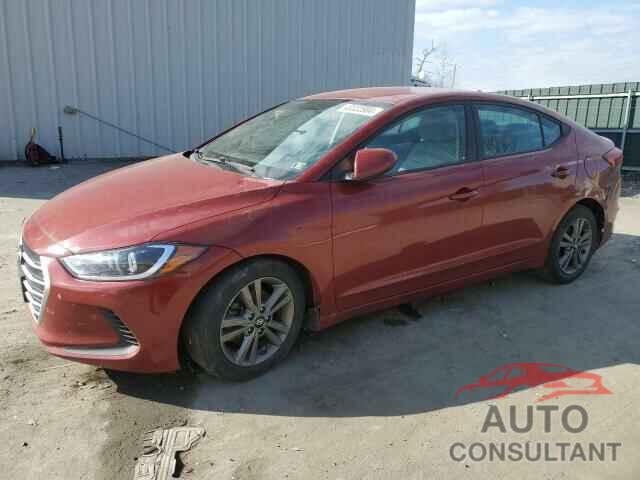 HYUNDAI ELANTRA 2018 - 5NPD84LF8JH250673