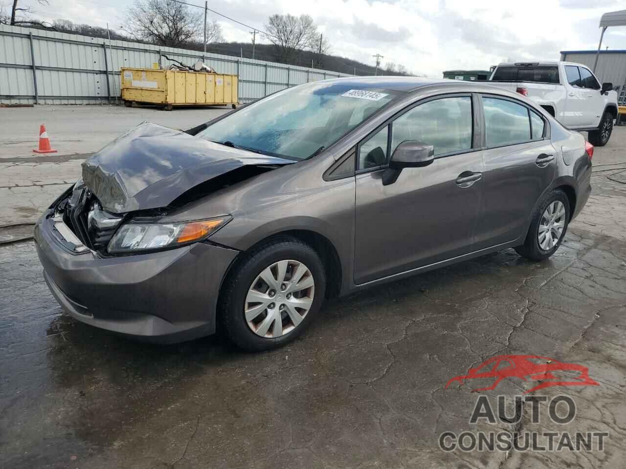 HONDA CIVIC 2012 - 19XFB2F58CE076595