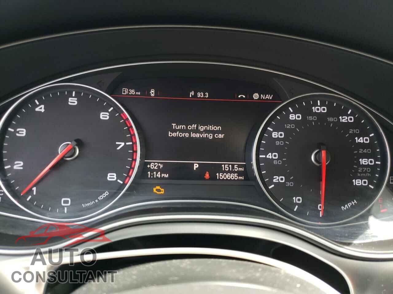 AUDI A6 2013 - WAUGFAFC4DN099836