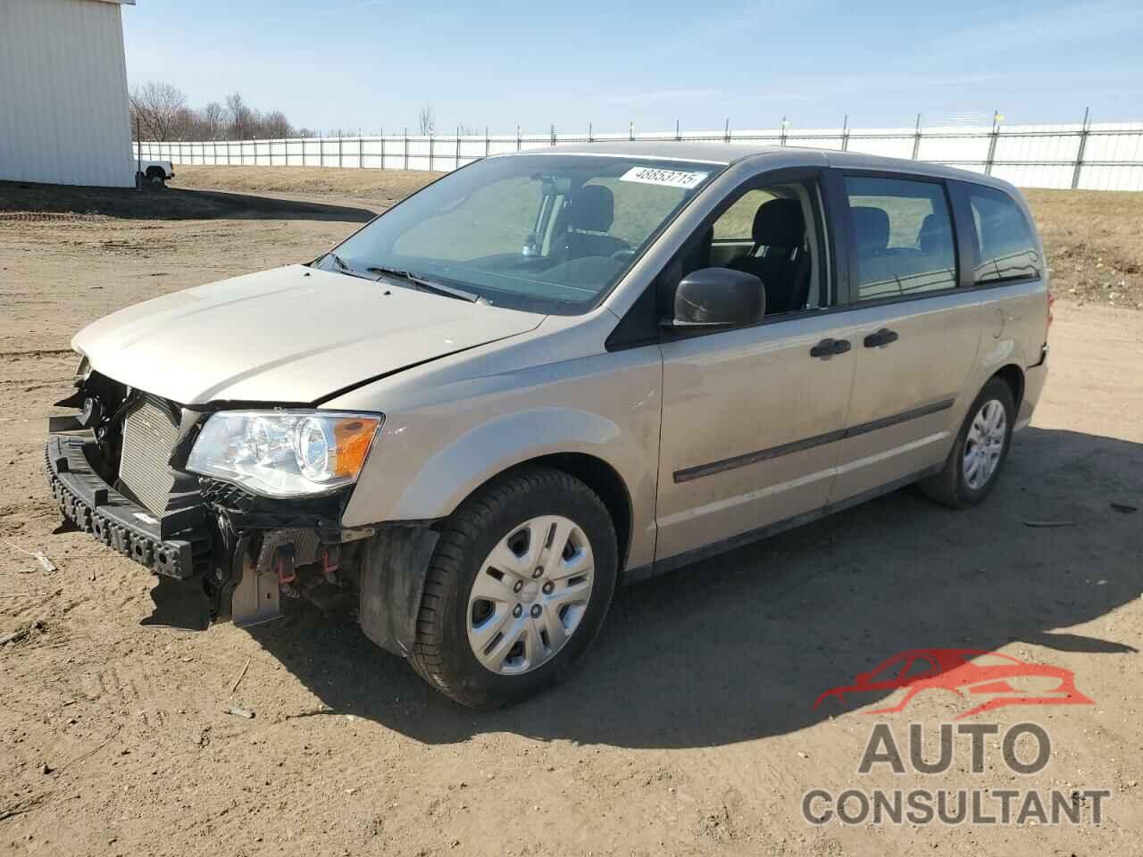 DODGE CARAVAN 2016 - 2C4RDGBG9GR218954
