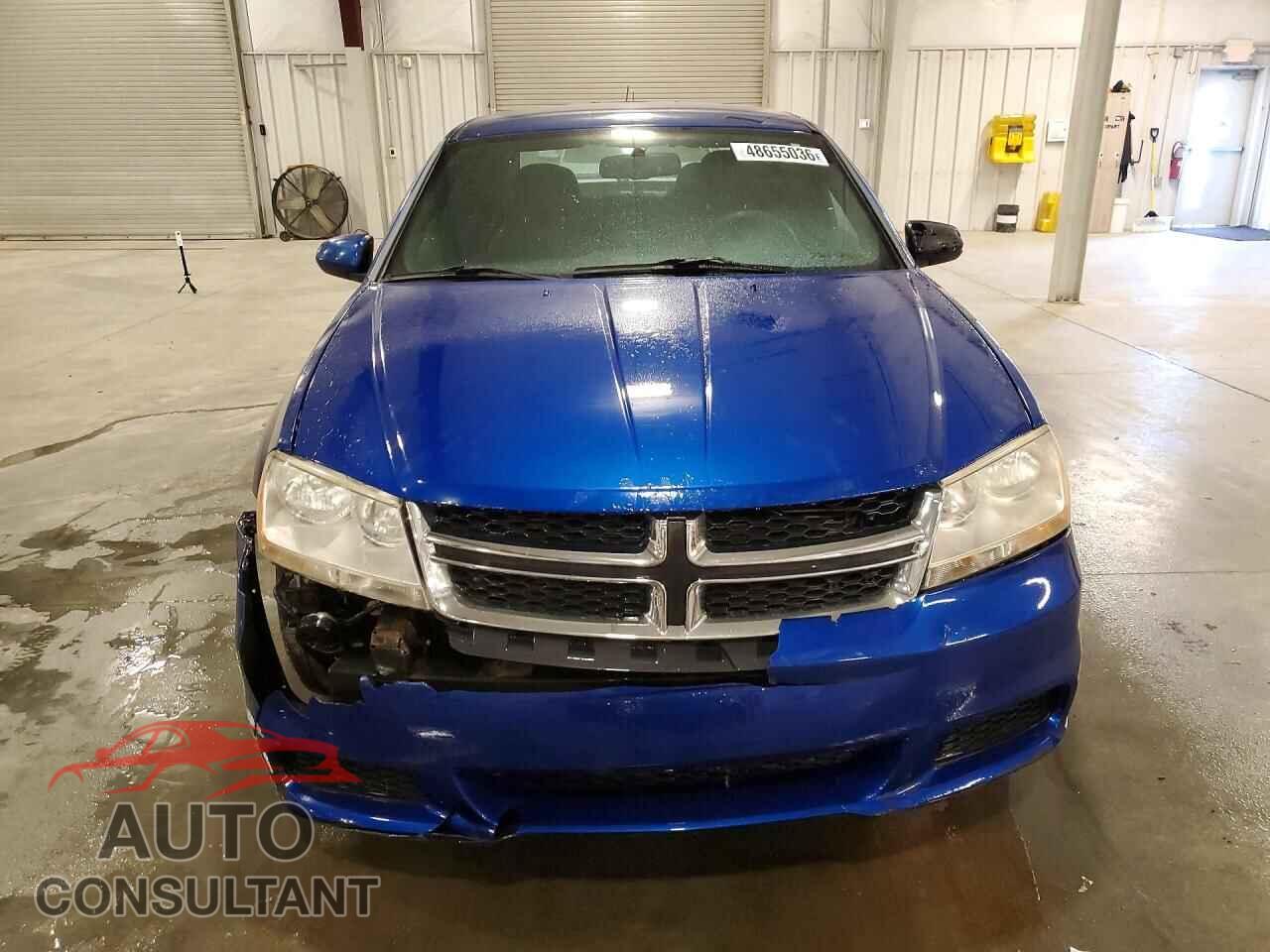 DODGE AVENGER 2012 - 1C3CDZCB5CN148305