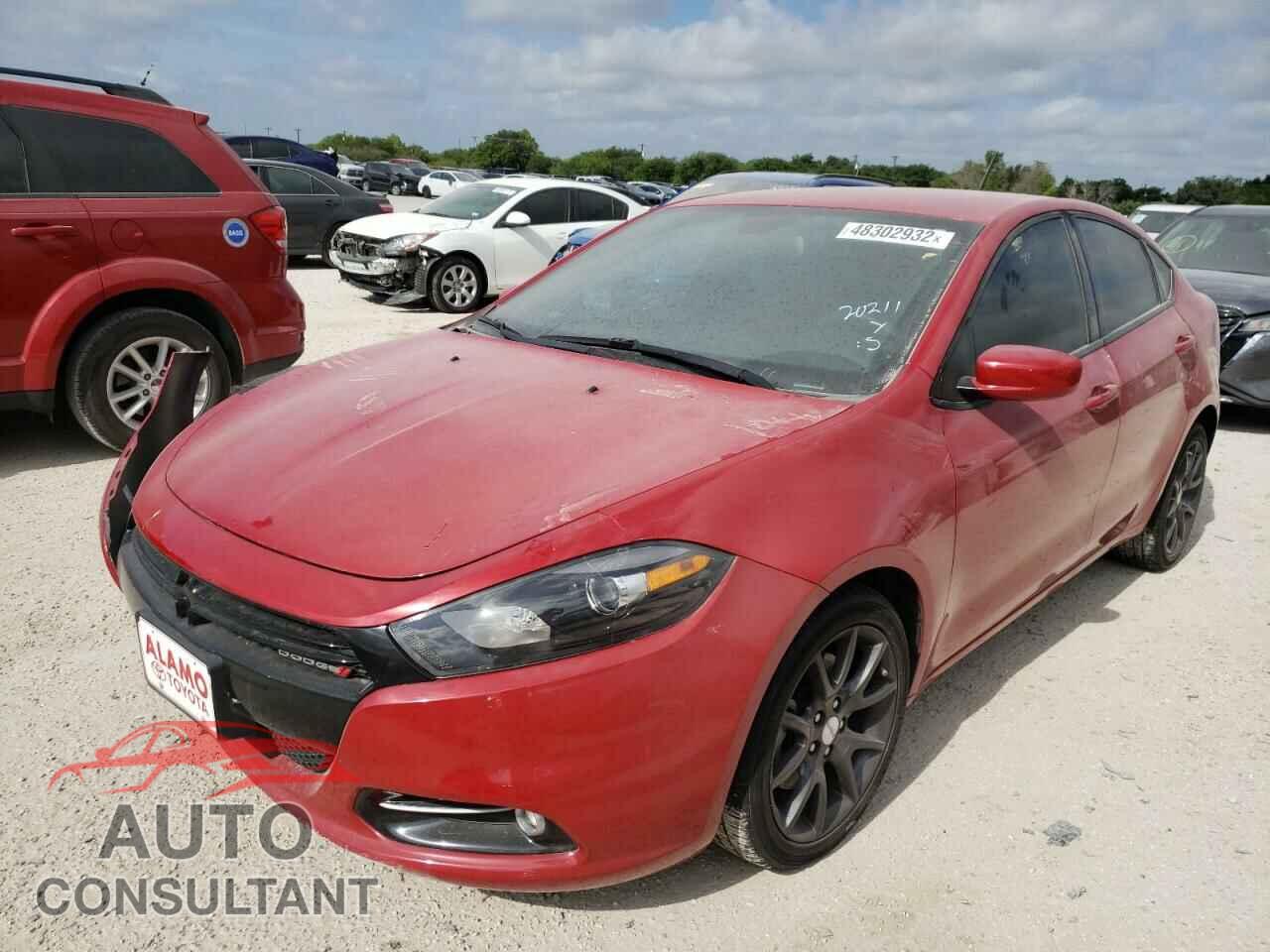 DODGE DART 2016 - 1C3CDFFA3GD803509
