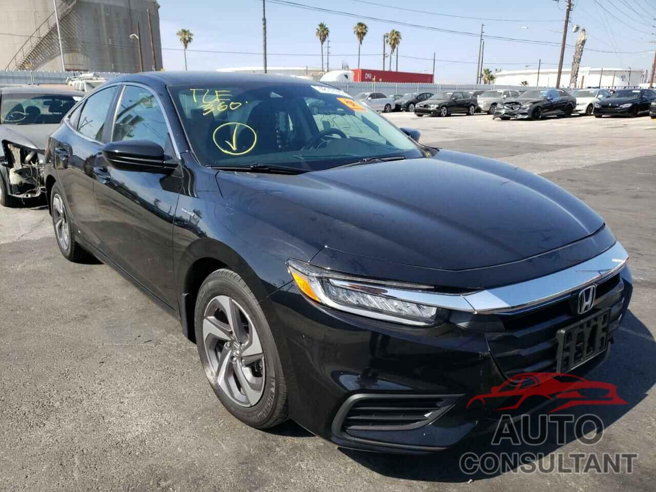 HONDA INSIGHT 2019 - 19XZE4F13KE014629