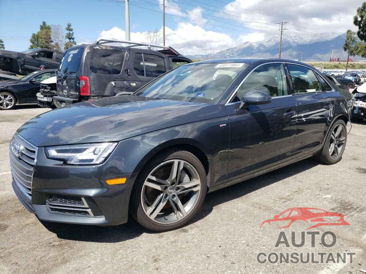 AUDI A4 2018 - WAUENAF40JA043026