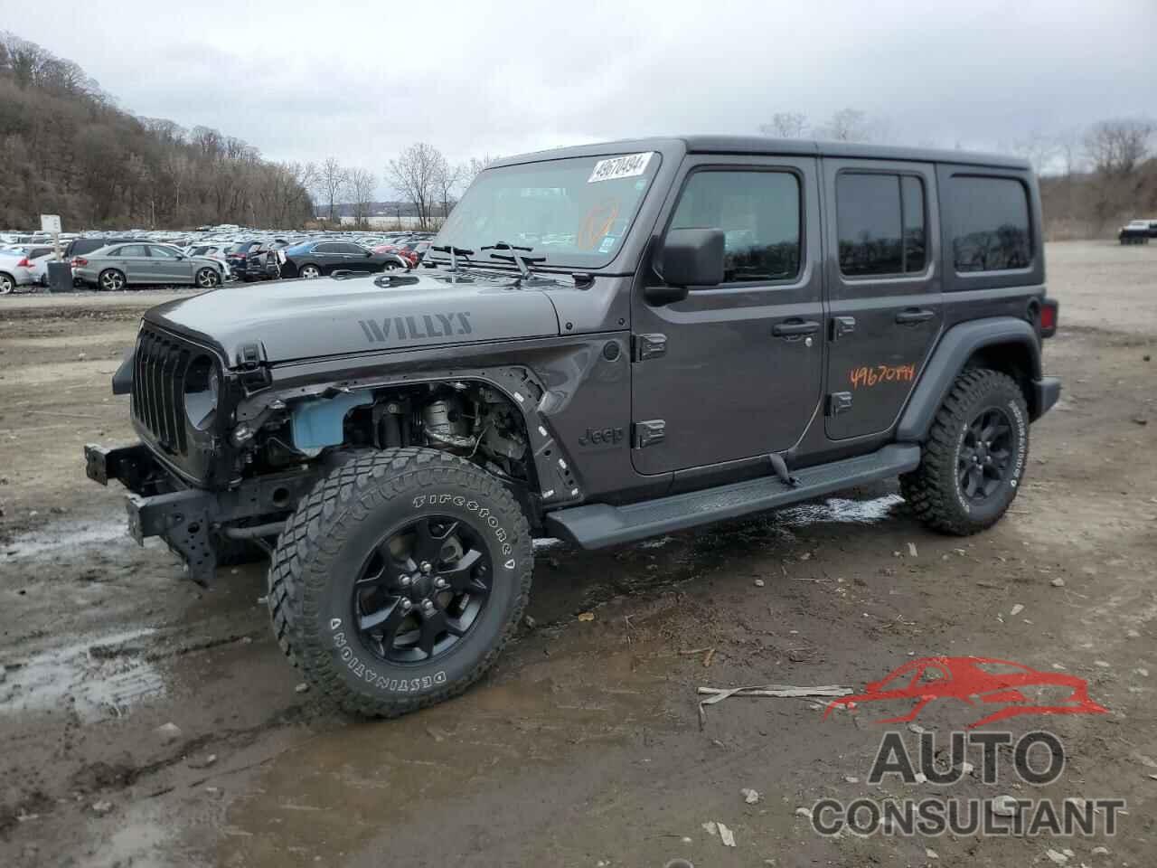 JEEP WRANGLER 2021 - 1C4HJXDN9MW749395