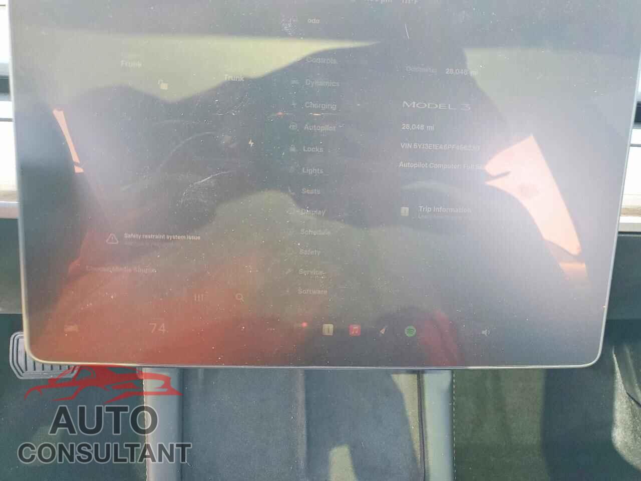 TESLA MODEL 3 2023 - 5YJ3E1EA6PF456330