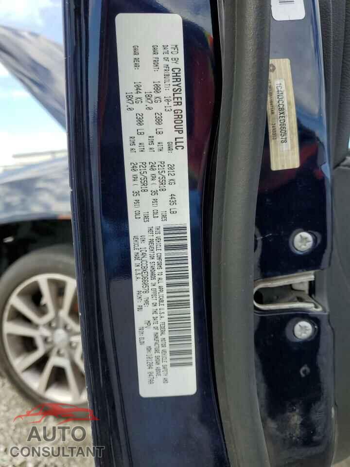JEEP COMPASS 2014 - 1C4NJCCBXED660578