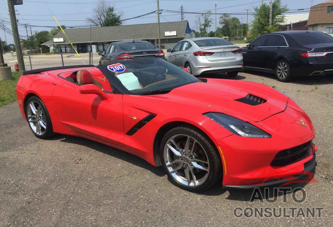 CHEVROLET CORVETTE 2017 - 1G1YF3D7XH5117750