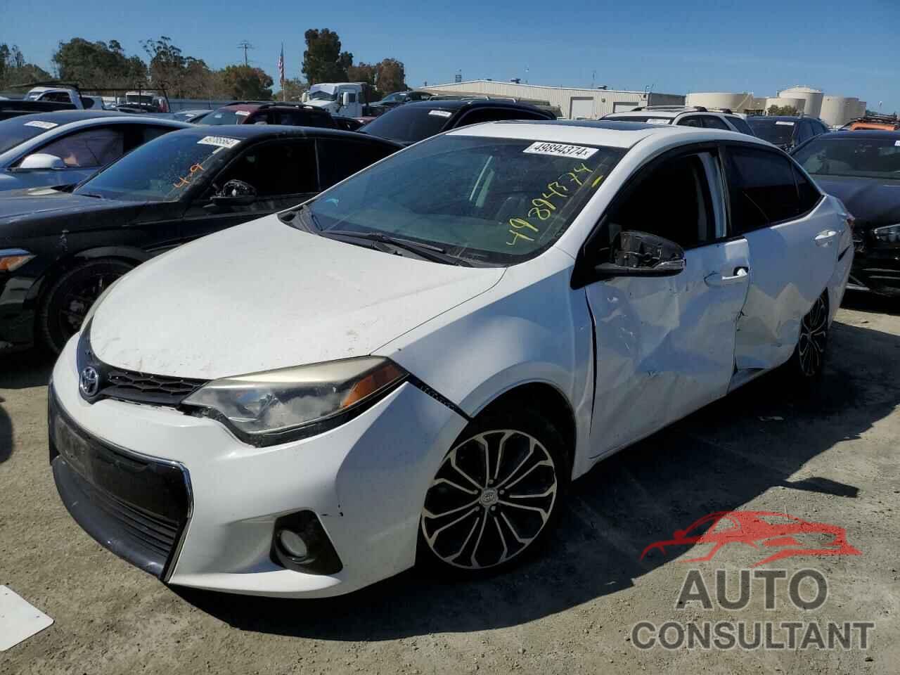 TOYOTA COROLLA 2016 - 5YFBURHE2GP470676