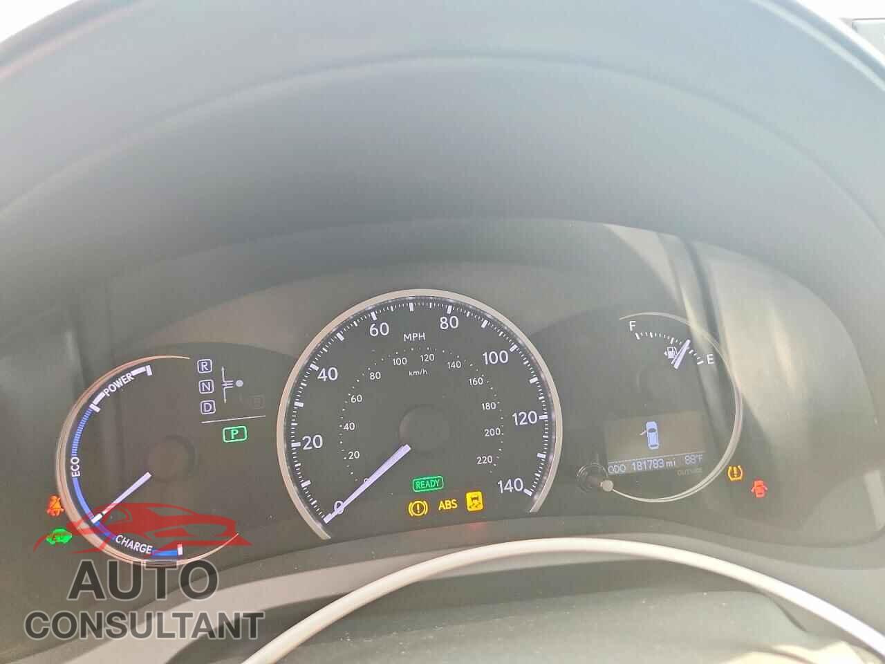 LEXUS CT 200 2013 - JTHKD5BH0D2133735