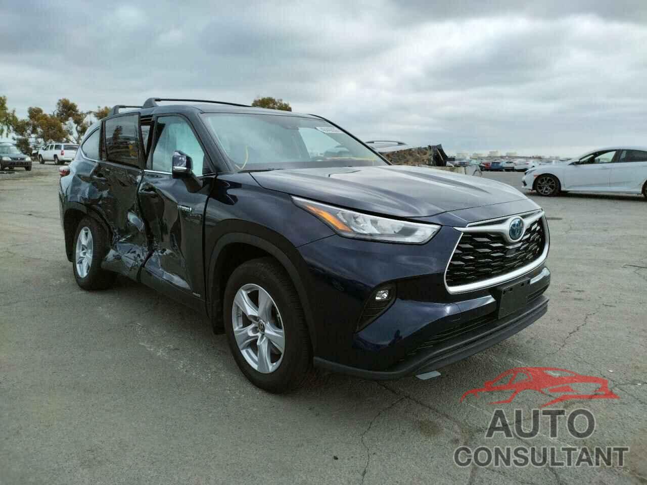 TOYOTA HIGHLANDER 2020 - 5TDBBRCH9LS514200