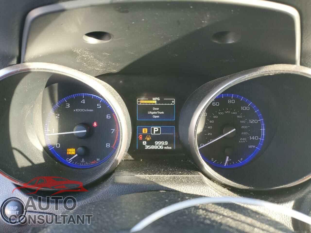SUBARU OUTBACK 2015 - 4S4BSBLC5F3316145