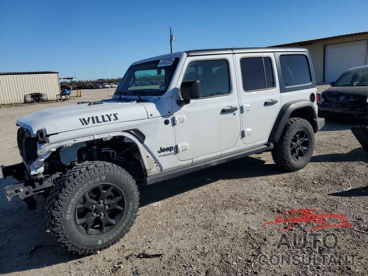 JEEP WRANGLER 2022 - 1C4HJXDG2NW102145