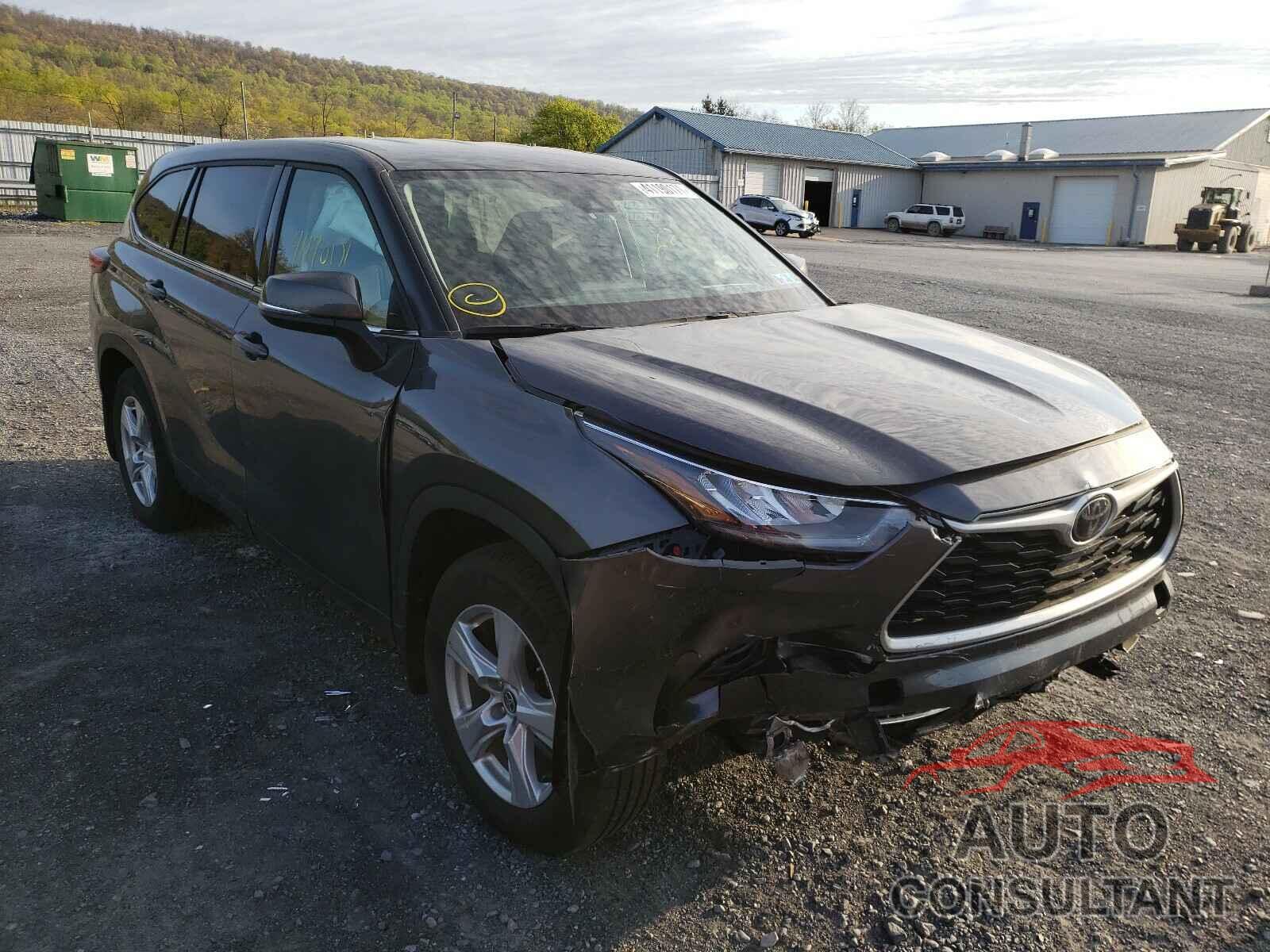 TOYOTA HIGHLANDER 2020 - 5TDBZRBH0LS518973