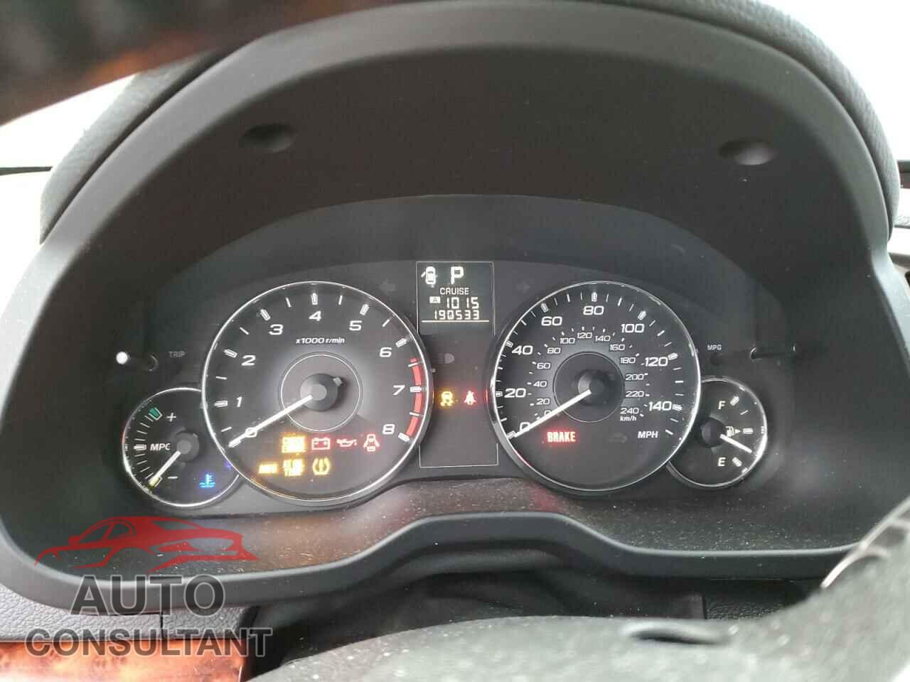 SUBARU OUTBACK 2011 - 4S4BRBKC7B3311021