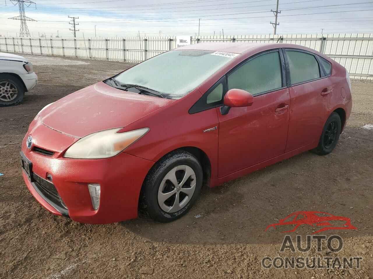 TOYOTA PRIUS 2012 - JTDKN3DUXC1489305