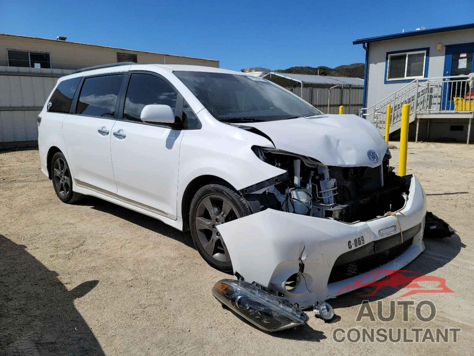 TOYOTA SIENNA 2016 - 5TDXK3DC4GS753892