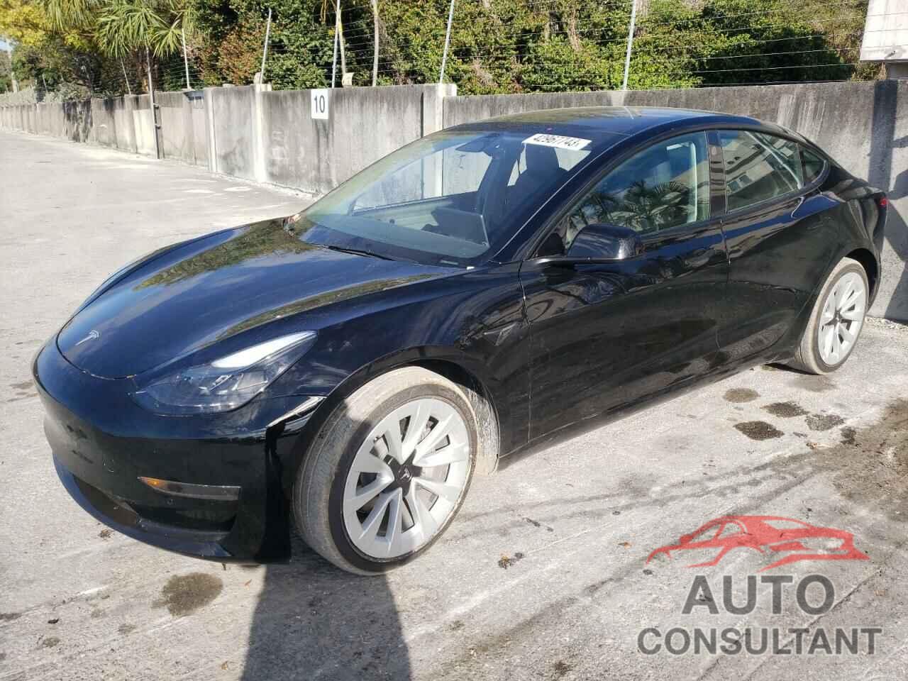 TESLA MODEL 3 2022 - 5YJ3E1EA5NF369046