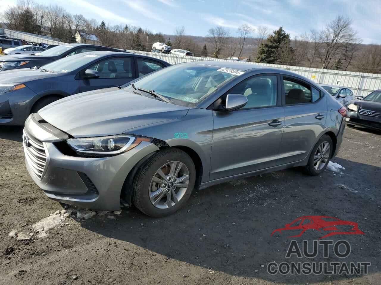 HYUNDAI ELANTRA 2018 - KMHD84LF0JU535028
