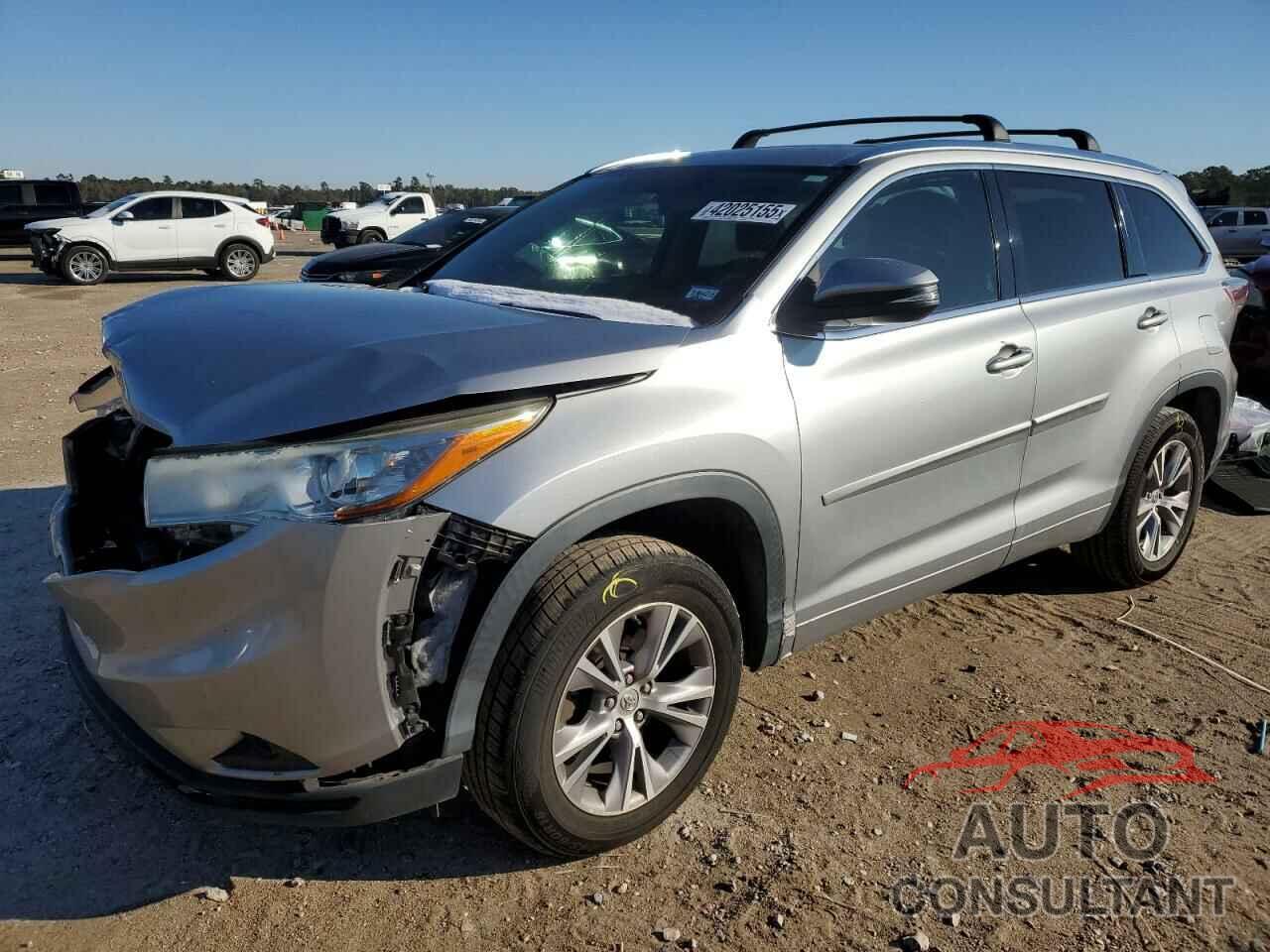 TOYOTA HIGHLANDER 2015 - 5TDKKRFH7FS110795