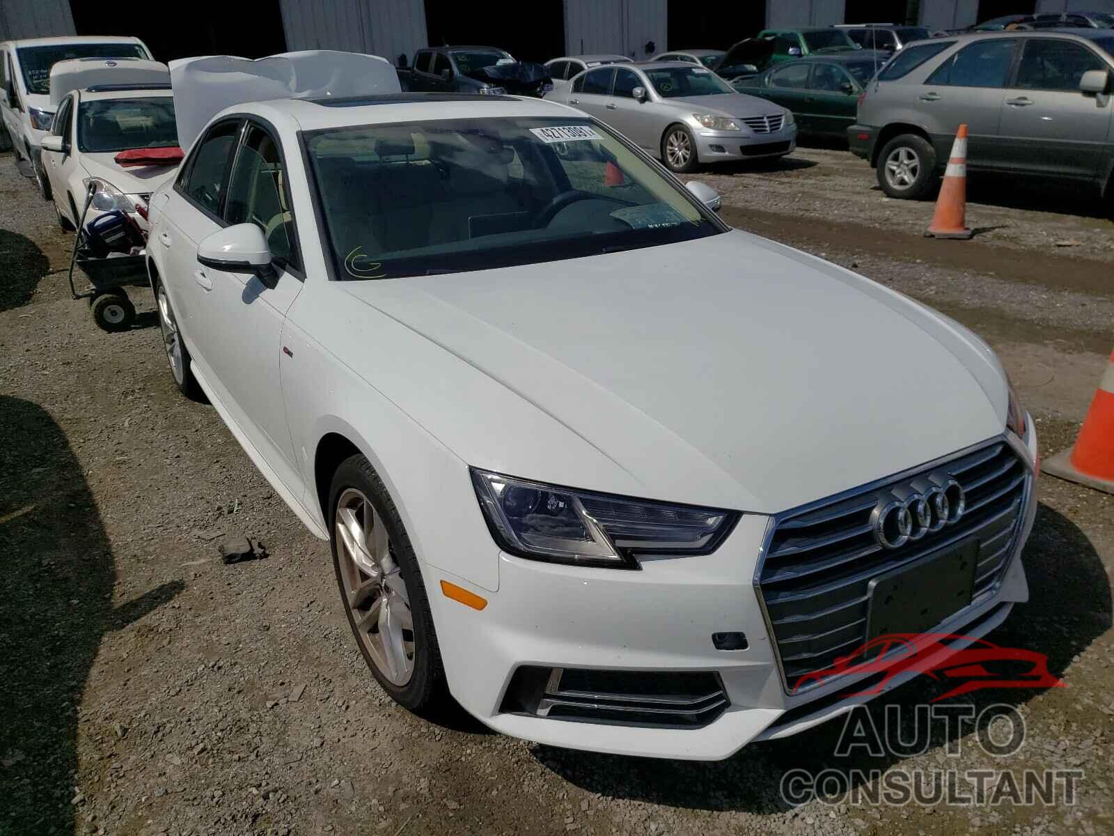 AUDI A4 2017 - WAUKMAF43HN043918