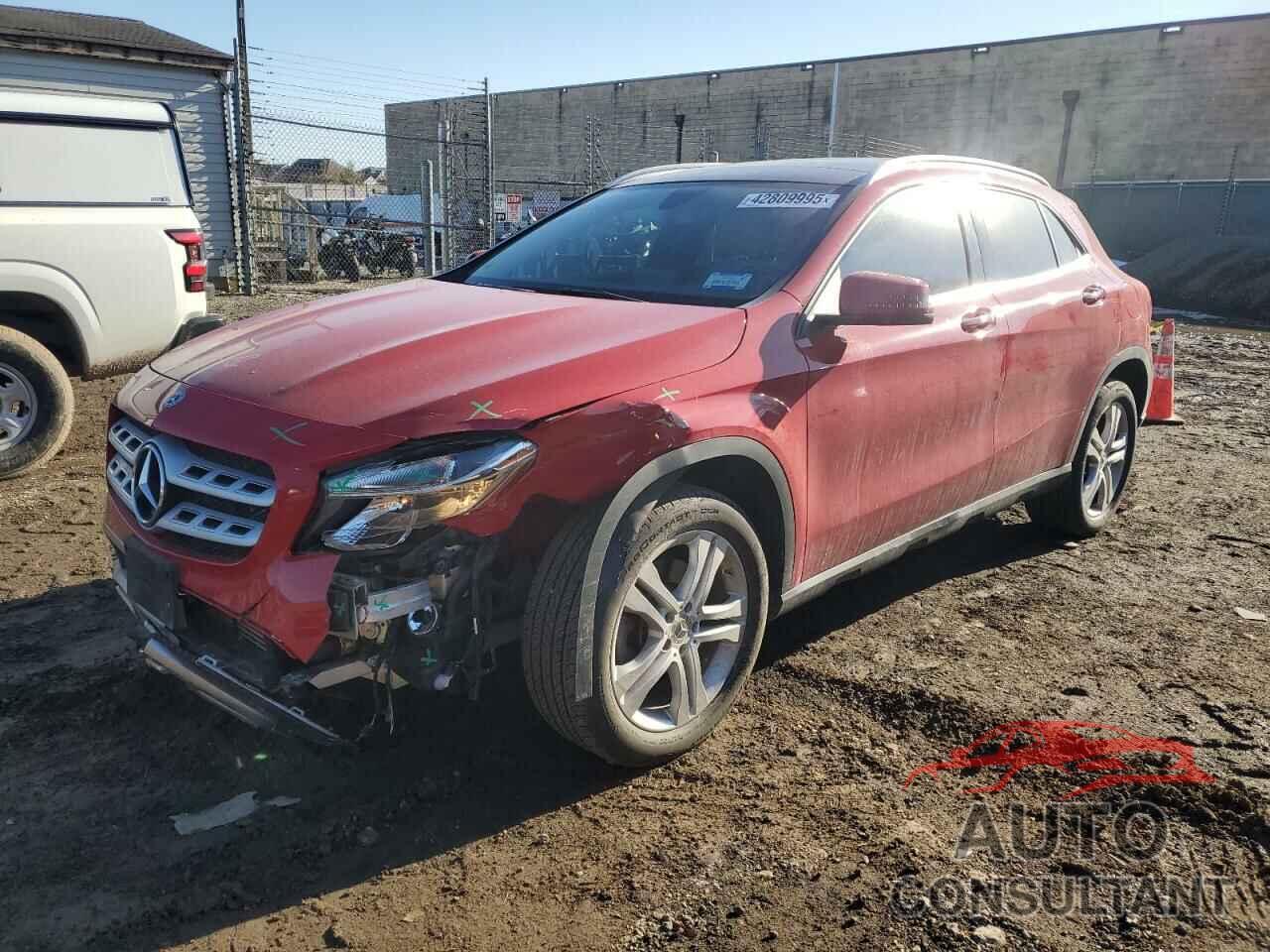 MERCEDES-BENZ GLA-CLASS 2018 - WDCTG4GB5JJ531157