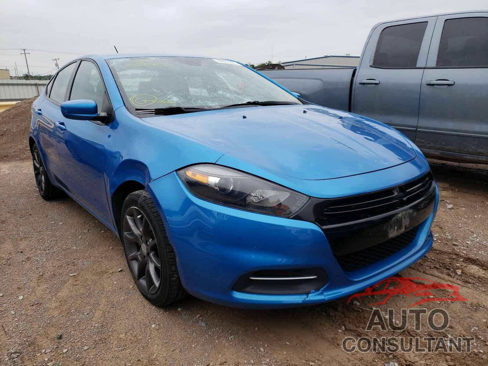 DODGE DART 2016 - 1C3CDFAA6GD551164