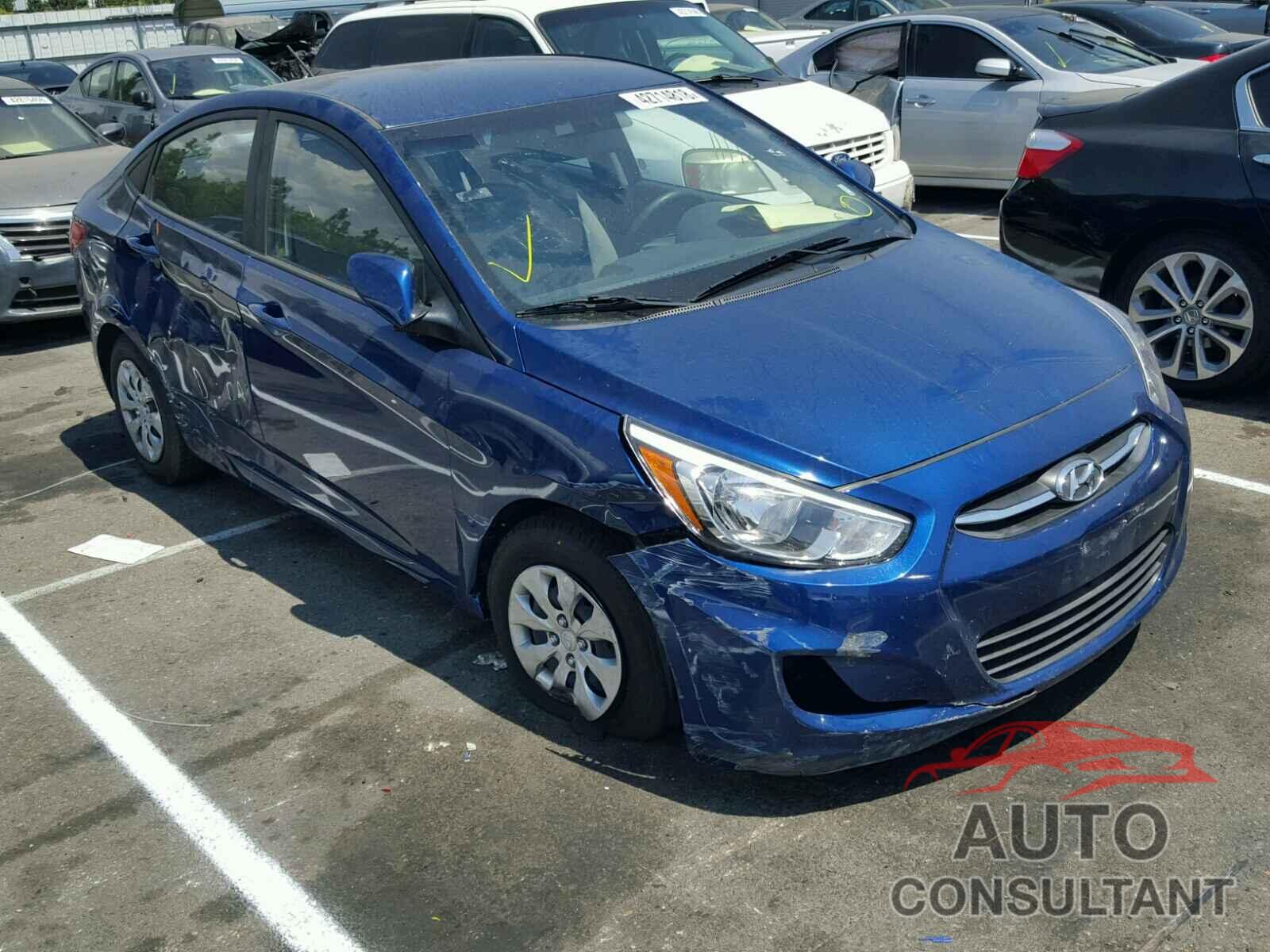 HYUNDAI ACCENT 2016 - KMHCT4AE6GU108496