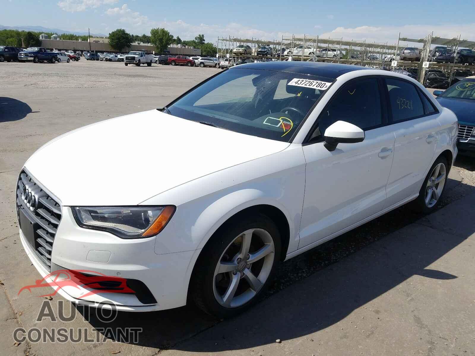 AUDI A3 2016 - WAUB8GFF0G1002015