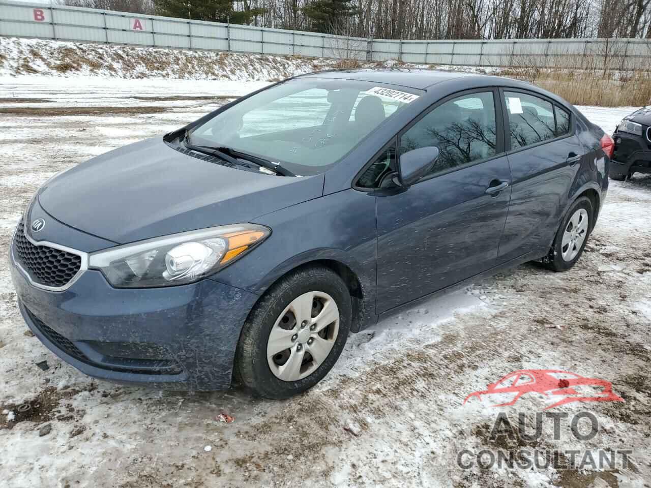 KIA FORTE 2016 - KNAFK4A66G5617167