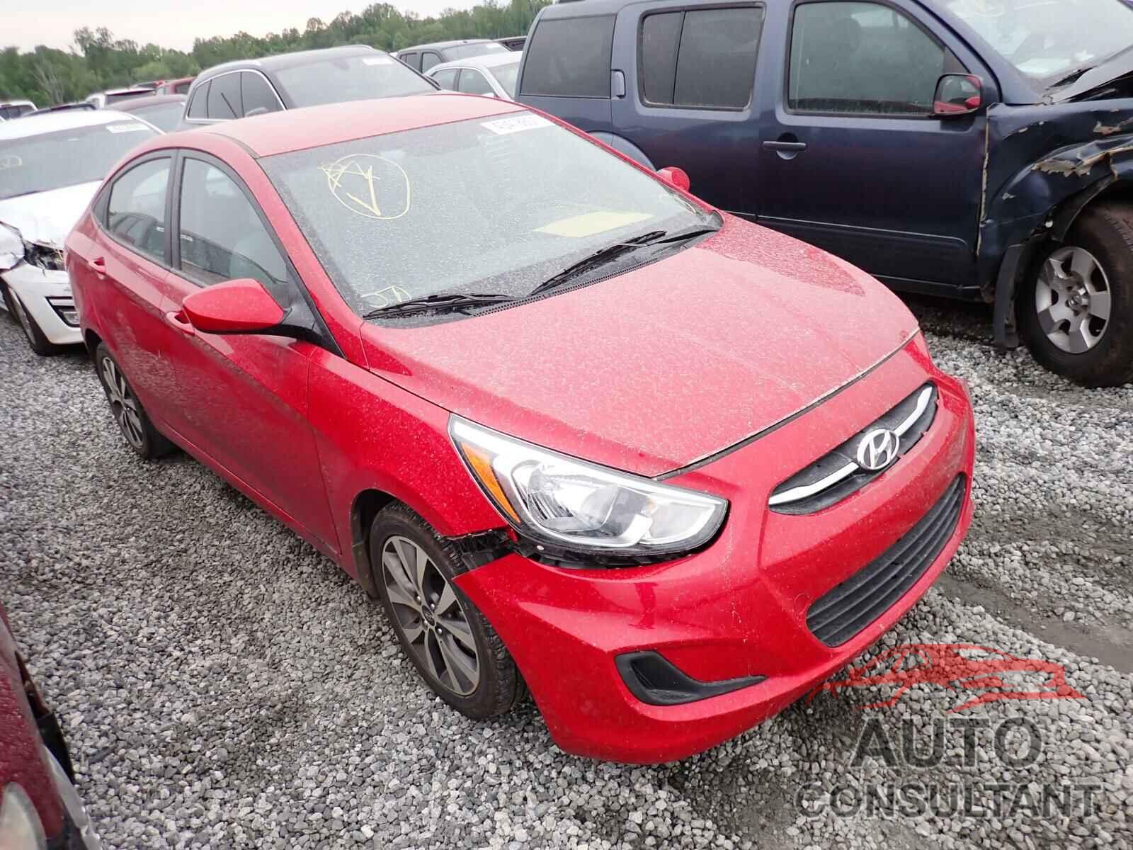 HYUNDAI ACCENT 2017 - KMHCT4AE4HU341164