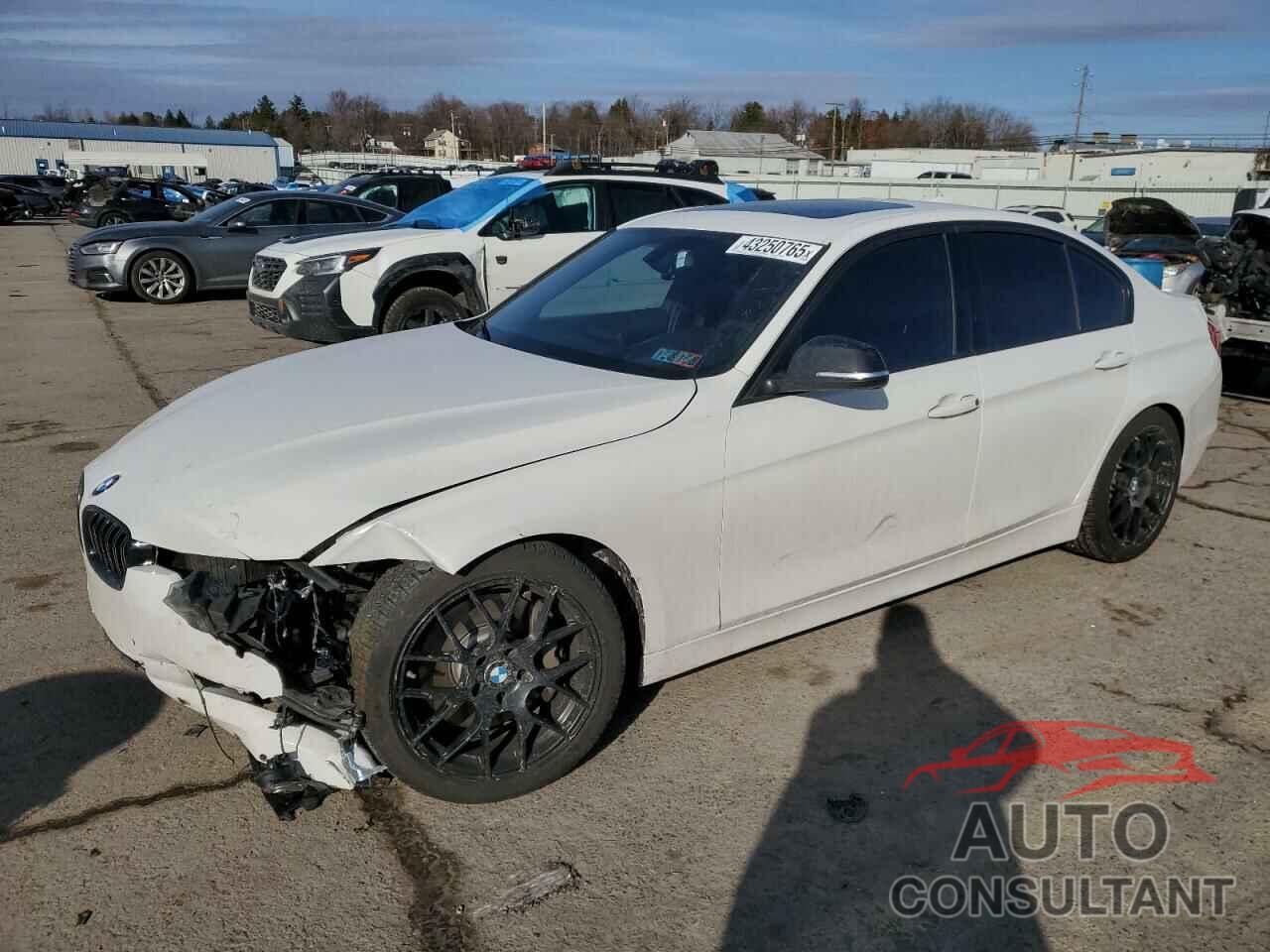 BMW 3 SERIES 2013 - WBA3B9C56DF586108
