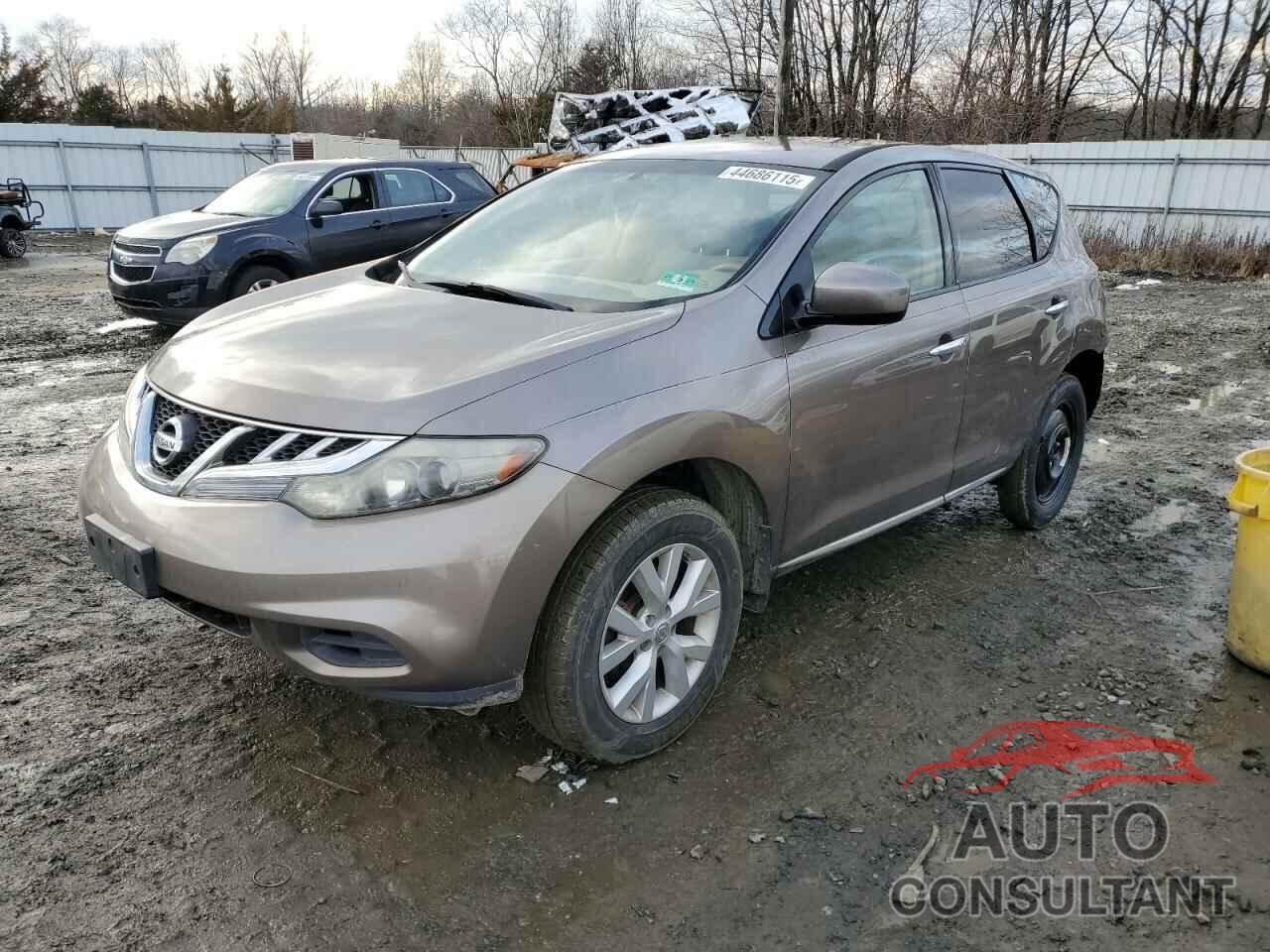 NISSAN MURANO 2011 - JN8AZ1MW9BW182624