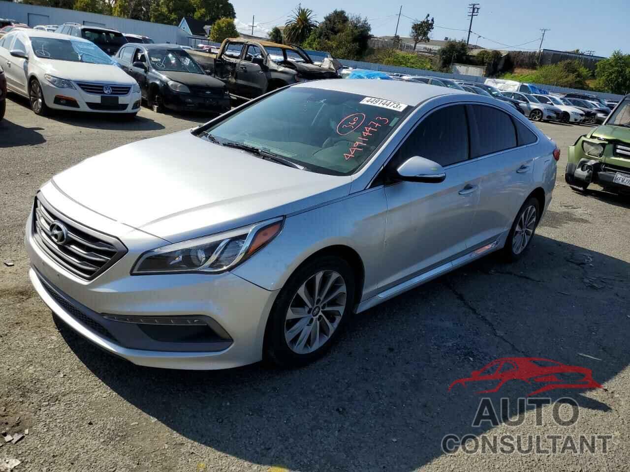 HYUNDAI SONATA 2017 - 5NPE34AFXHH500611