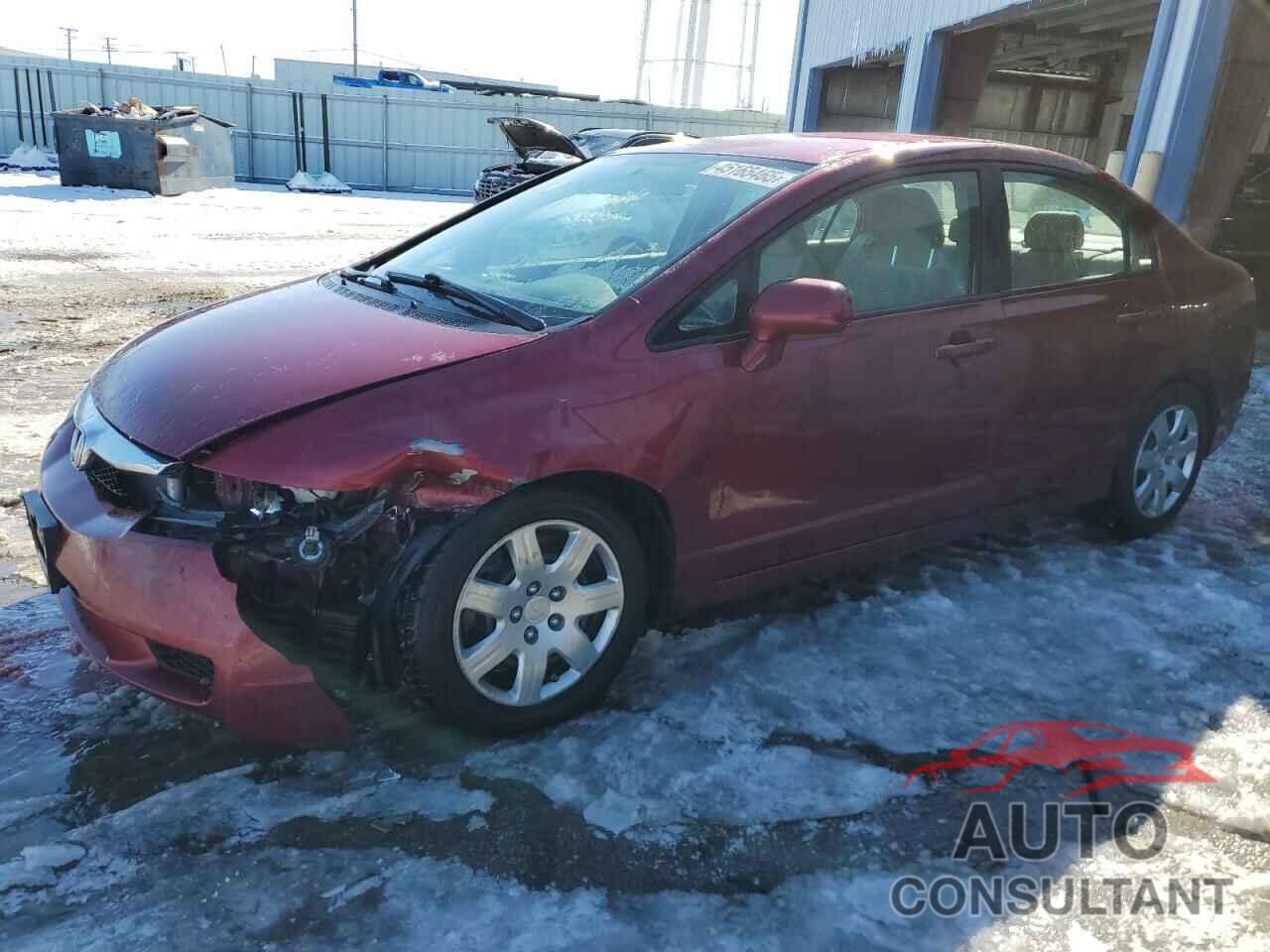 HONDA CIVIC 2009 - 19XFA165X9E003881